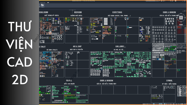 Dowload Thư Viện CAD 2D