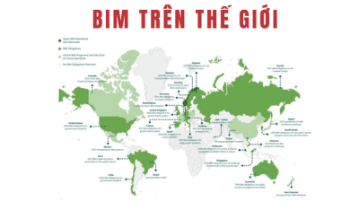 Xu hướng BIM trên thế giới: Cuộc chơi bắt buộc và vị trí của Việt Nam